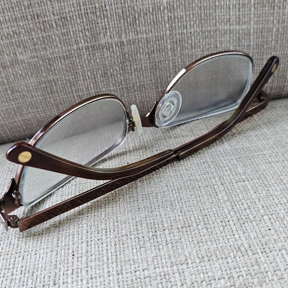 Isaac Mizrahi New York Women Eyeglasses Frame Brown/Purple Tone Glasses 52[]15 main image 8